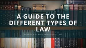 A Guide To The Different Types Of Law