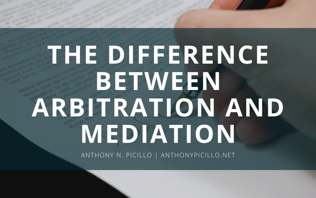 The Difference Between Arbitration And Mediation